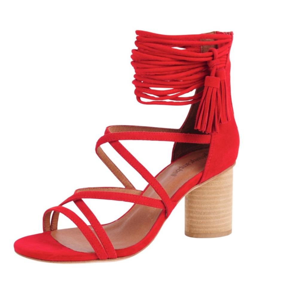 Jeffrey Campbell Despina Red Heels